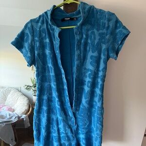 Jaded London Button-Up cover up romper